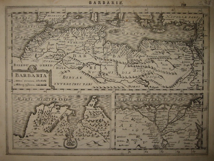 Mercator Gerard - Hondius Jodocus Barbaria 1630 Amsterdam 